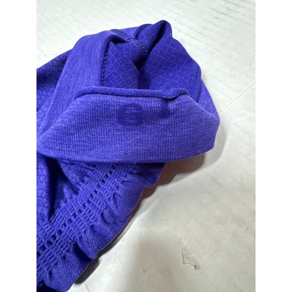 Lululemon In The Flow Crop II Purple Yoga Tight Legging Women’s Size 6 - Picture 4 of 5